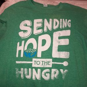 Feed My Starving Children fundraiser T-shirt